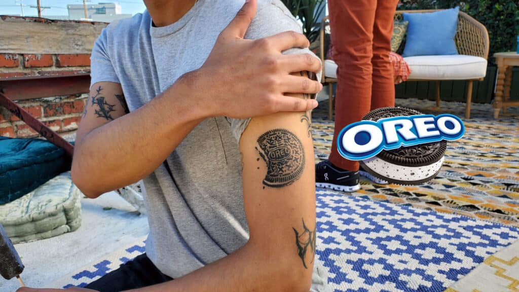 oreo ad bts grace x lovejoy