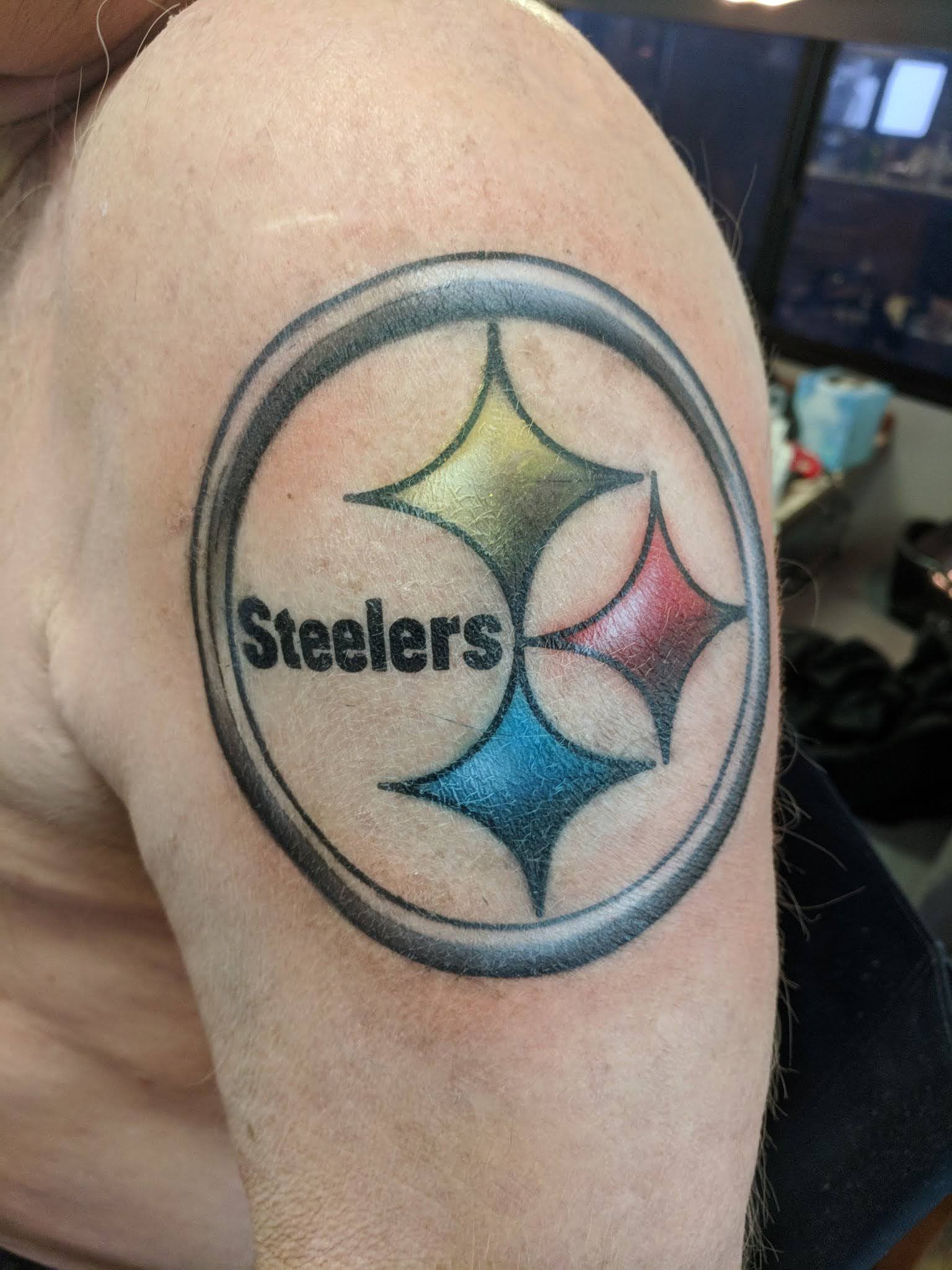 Terry Bradshaw Steelers Tat for Pepsi Super Bowl (2018)