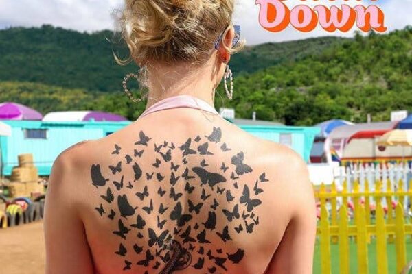 Taylor Swift Giant Butterfly Back Tattoo for You Need To Calm Down